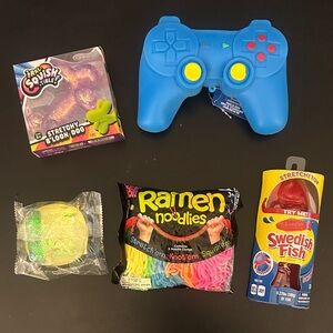 NeeDoh Bundle Nee Doh Ramen Noodlies Cube Dog Swedish Fish Game Controll Squishy